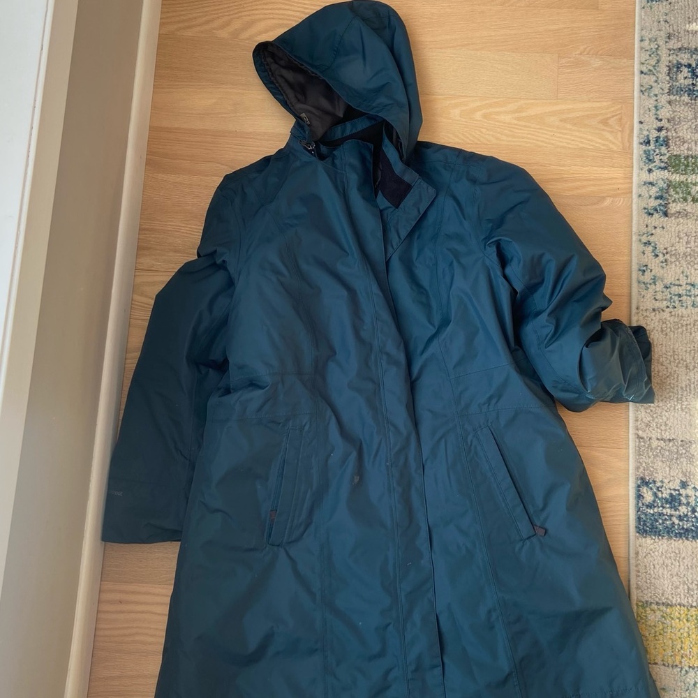 Eddie Bauer Woman’s Insulated Waterproof Trench Coat XXL